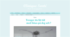 Desktop Screenshot of csante.no