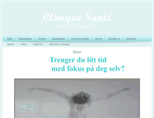 Tablet Screenshot of csante.no
